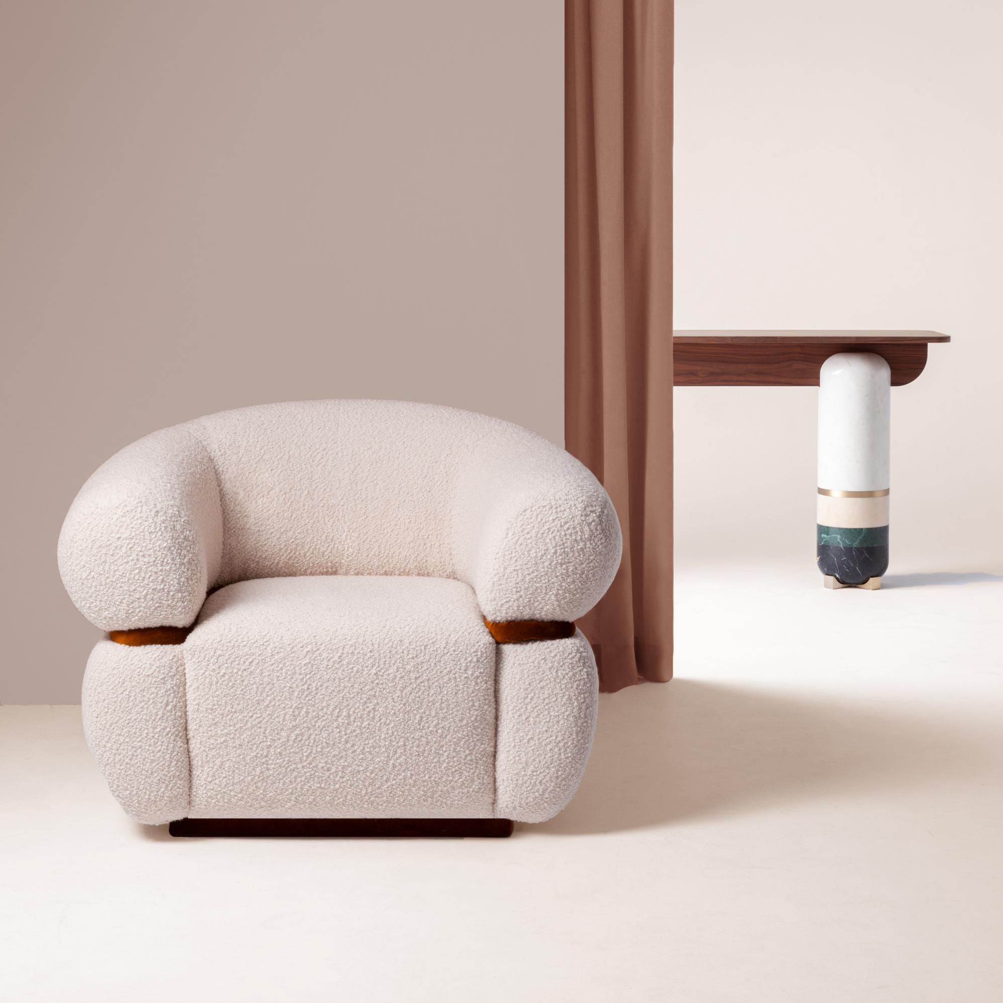 Malibu Curved Armchair - 2