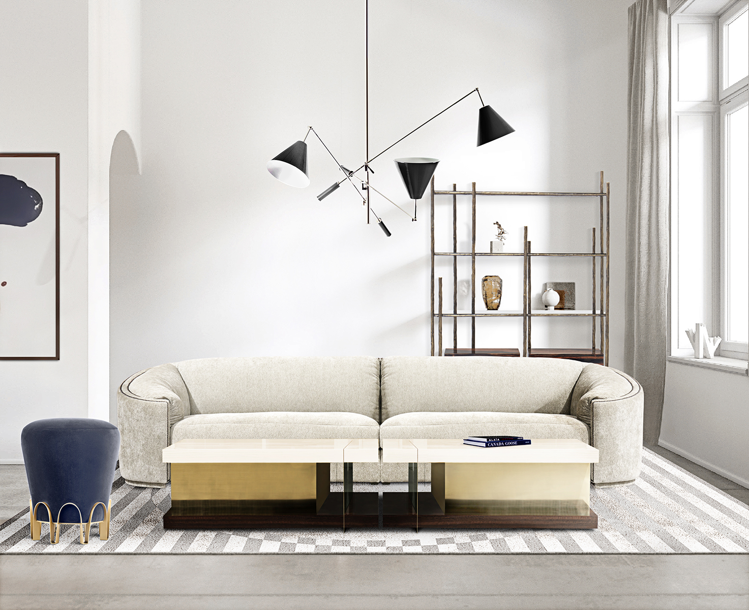 Melodic Glow Suspension Lamp - 2