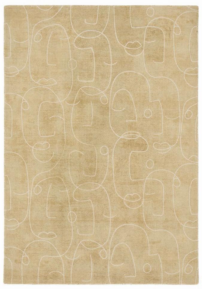 Honey Handwoven NZ Wool Rug