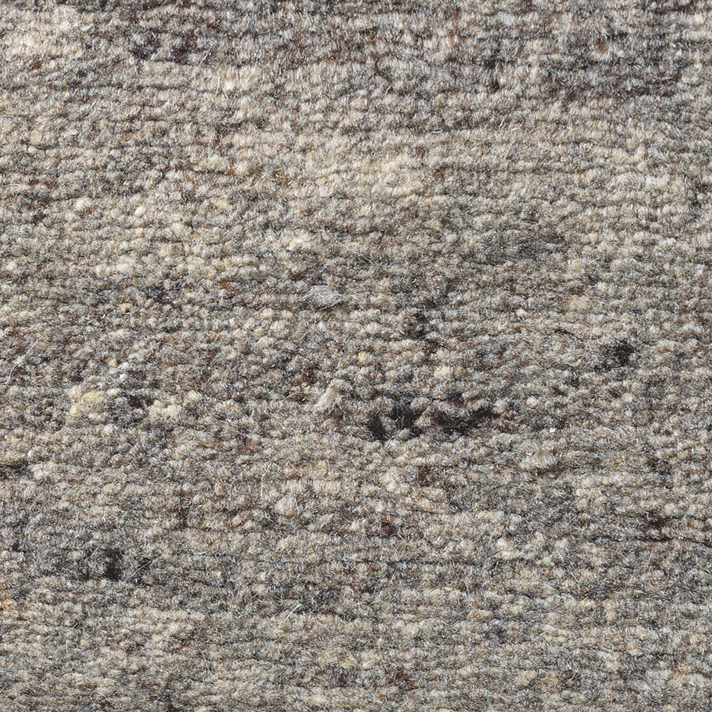 Hand-Knotted Grey / Brown Rug