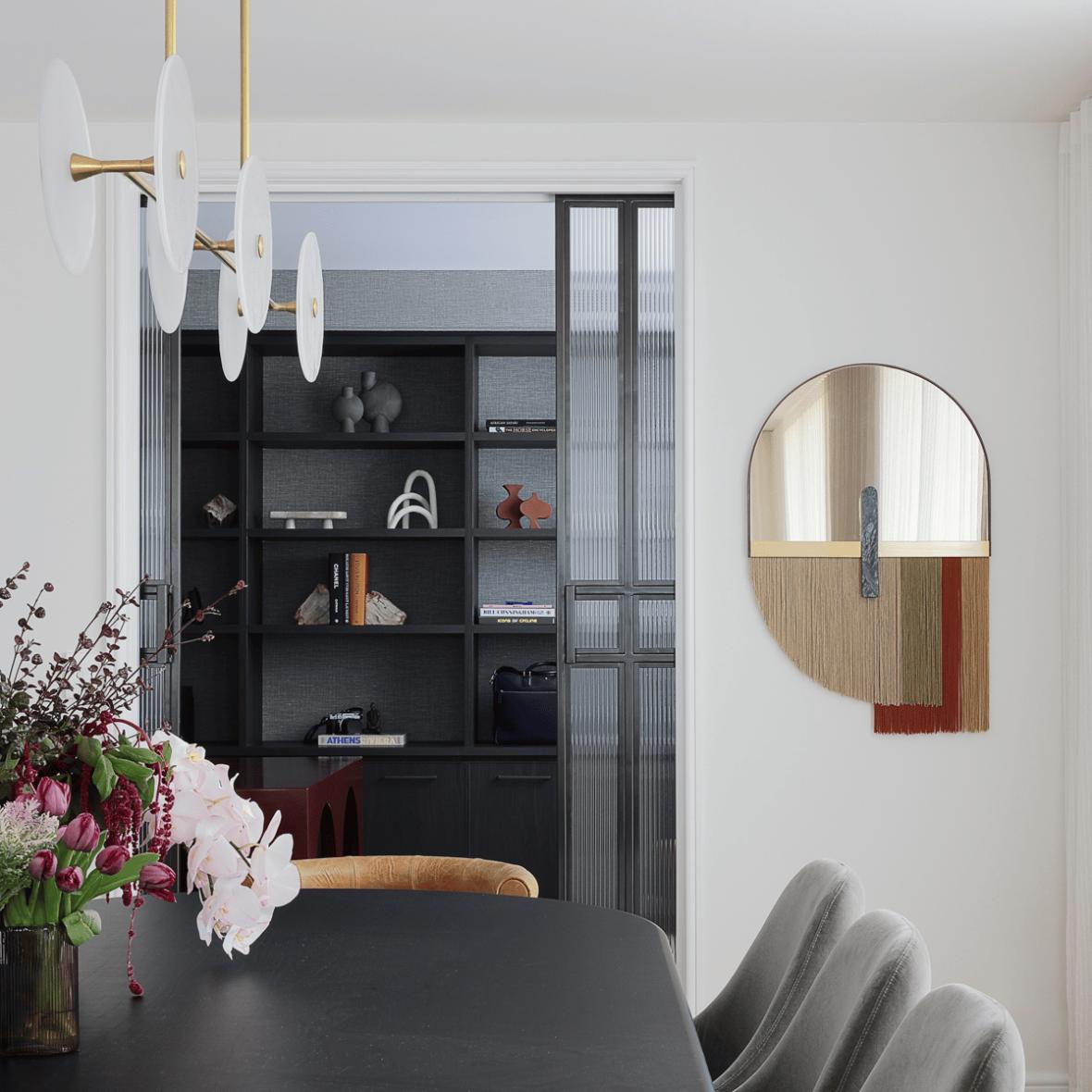 Souk Red Wall Mirror