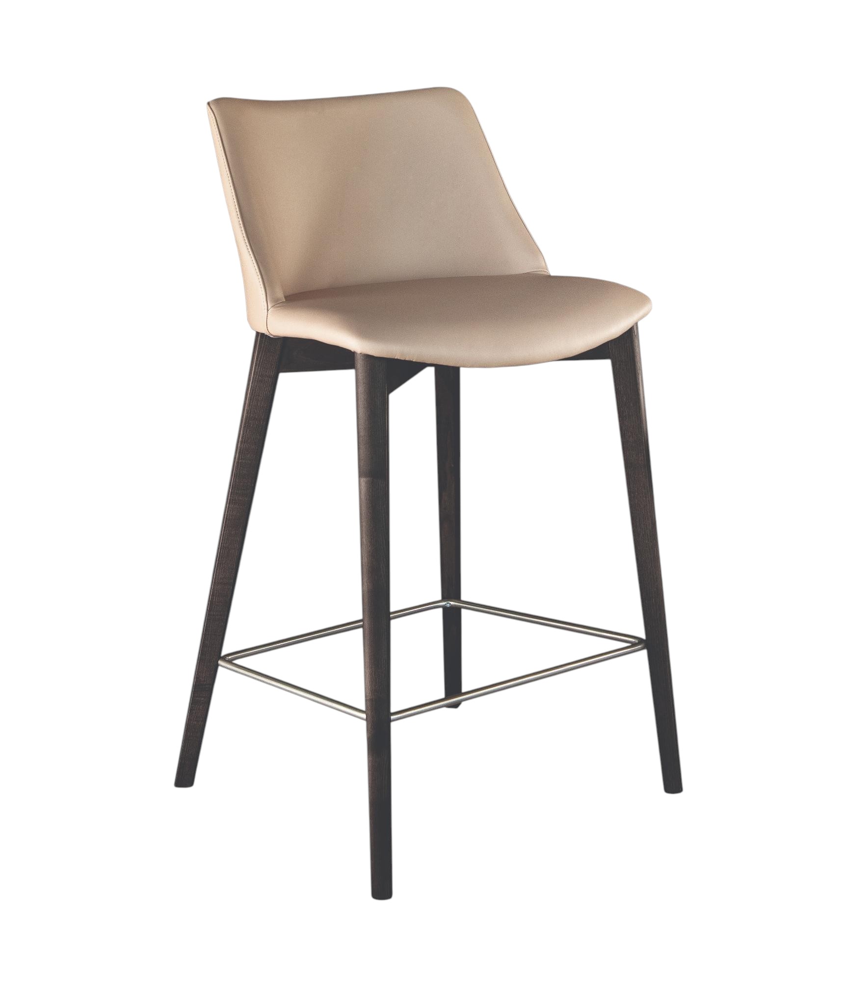 Agata Beige Bar Stool