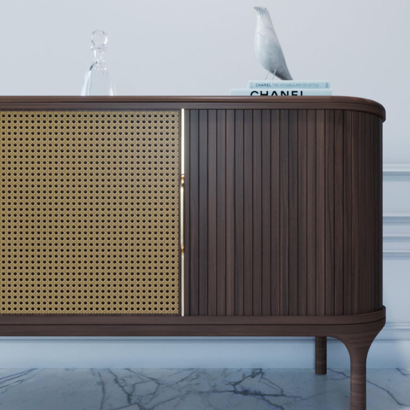 Joyce Walnut Artisan Sideboard