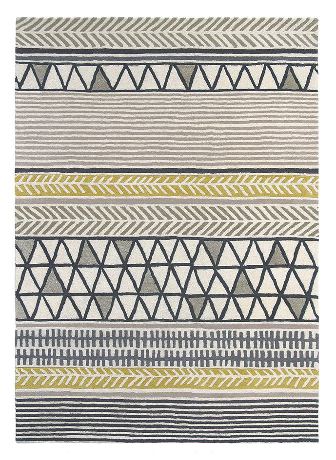 Living Raita Taupe Handwoven NZ Wool Rug | Size: 250 x 350 cm