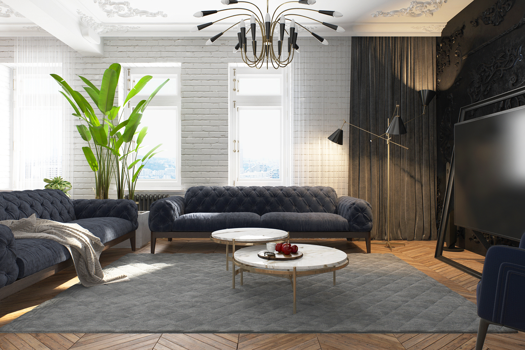 Starlet Glow Suspension Lamp - 5