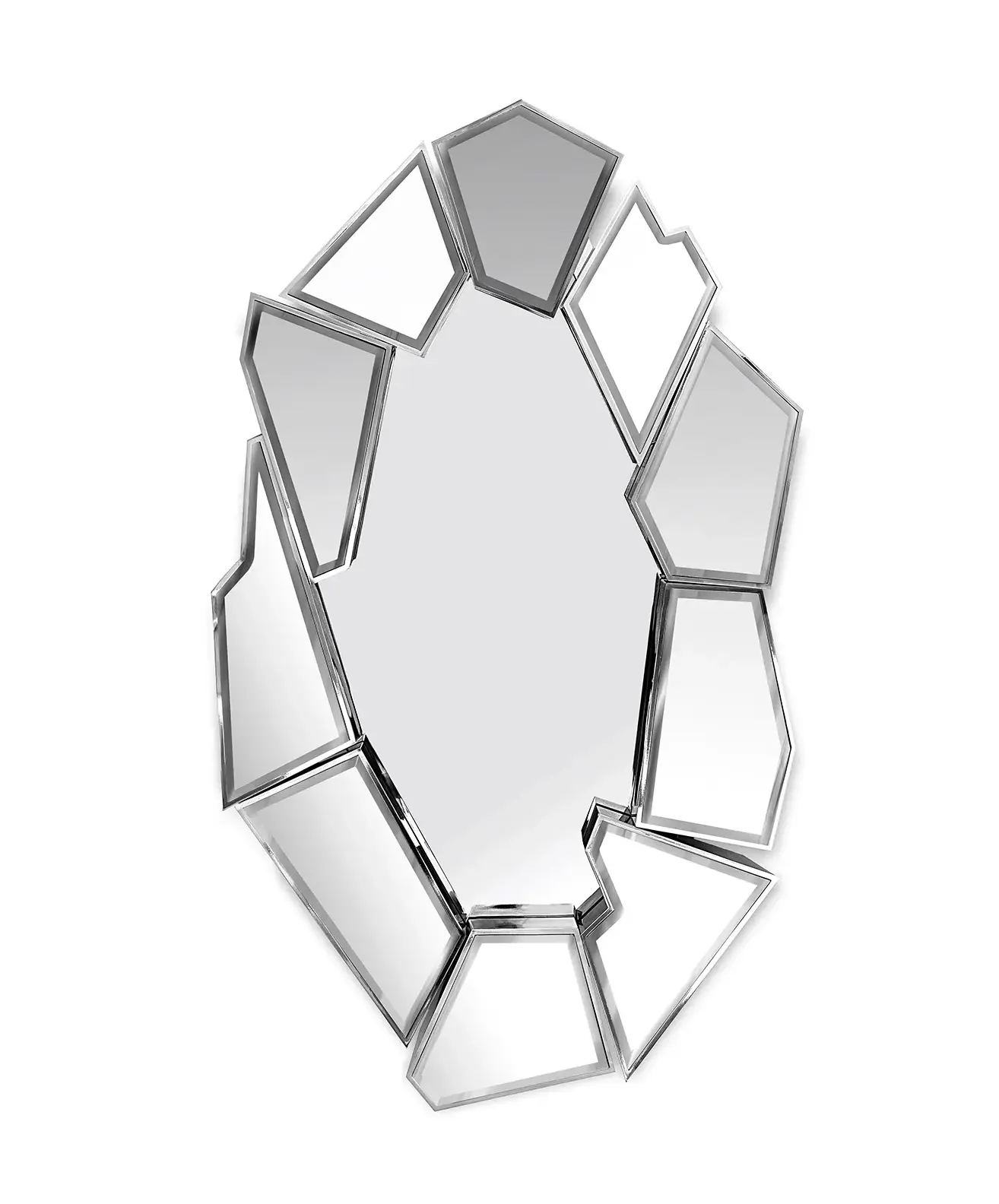 Fracture Silver Mirror