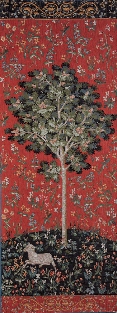 Medieval Oak Handwoven Tapestry
