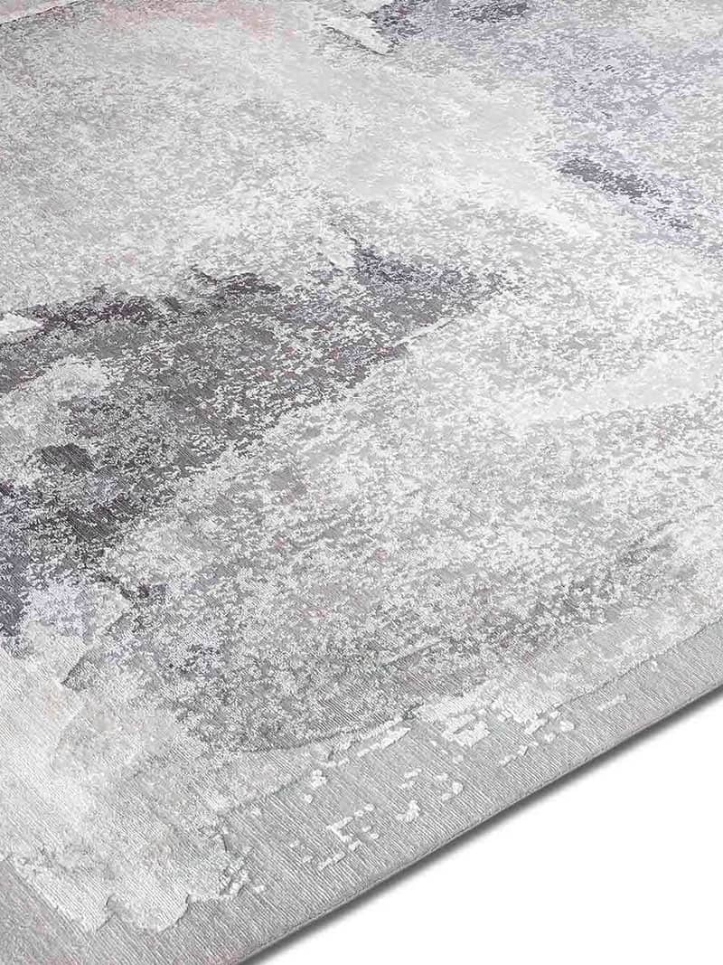 Mono Grey Luxury Hand-Woven Rug
