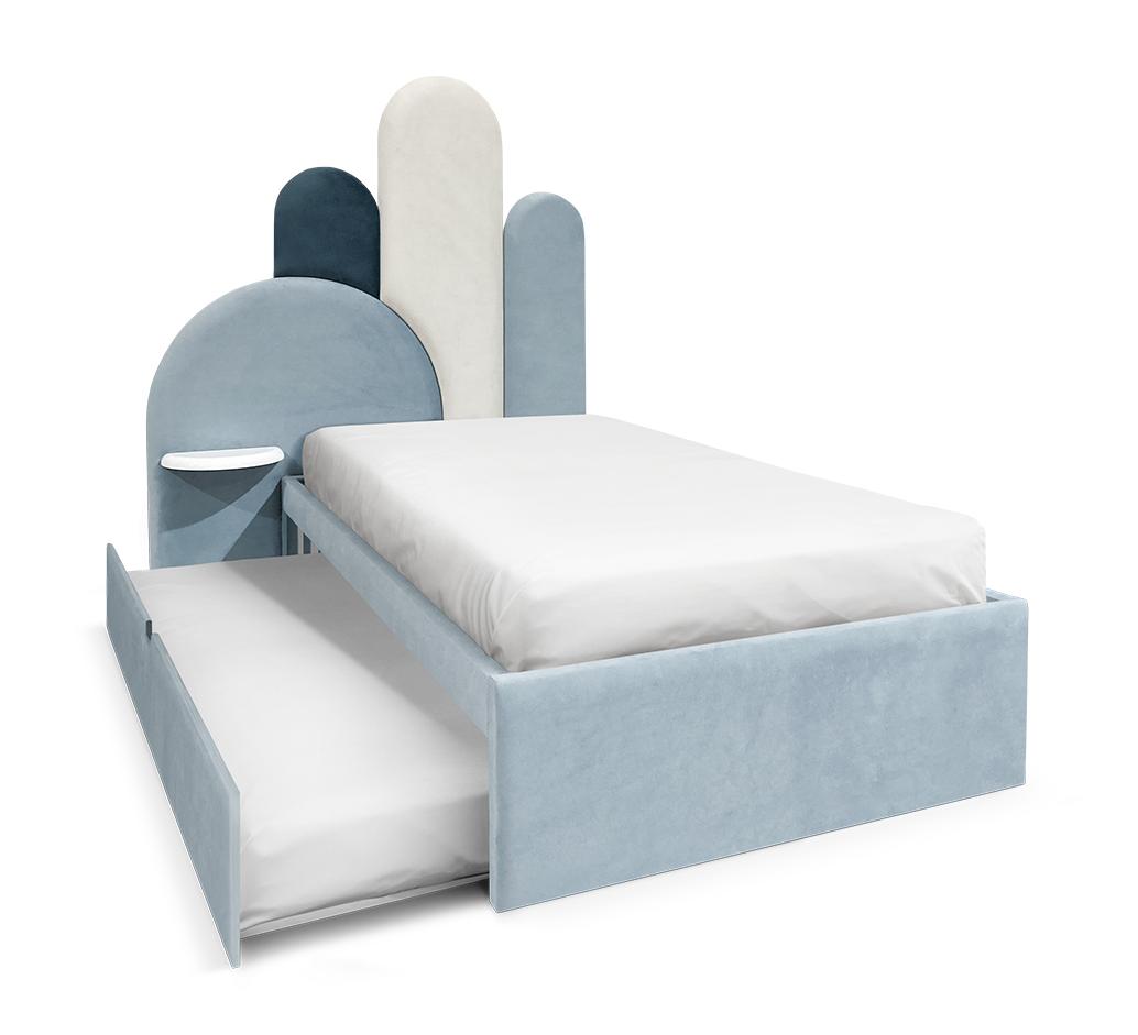 Highland Warrior Elegant Kids Bed | Configuration: 1 Drawer | Mattress Size: 90 x 190 cm