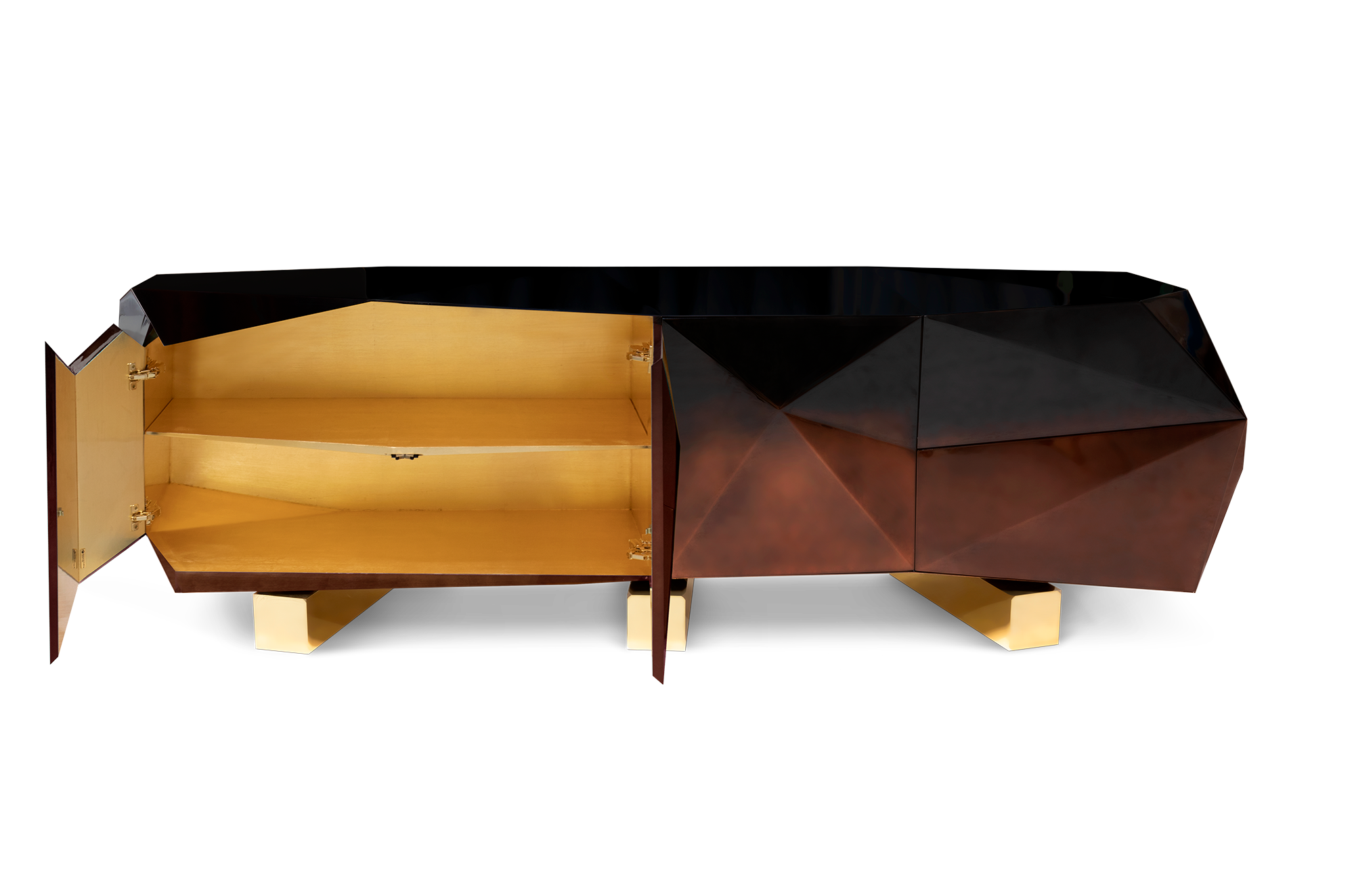 Prism Chocolate XL Designer Sideboard
