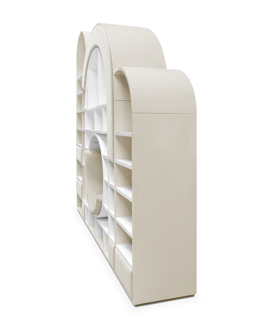 Bubble Gum Beige Bookcase