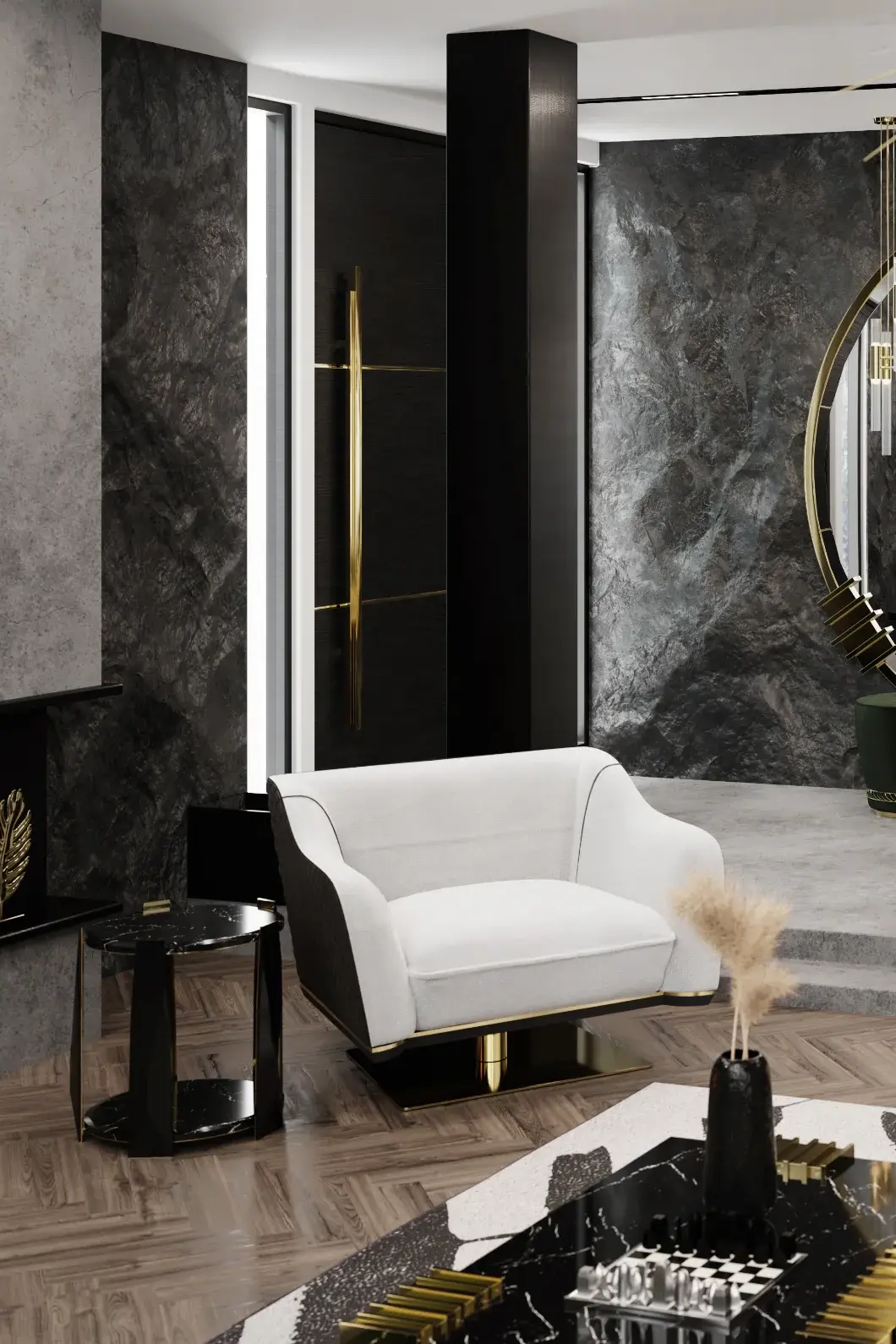 Realm Side Table - 4