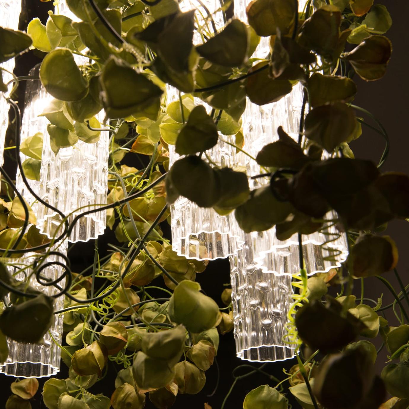 Physalis Italian Floral Chandelier