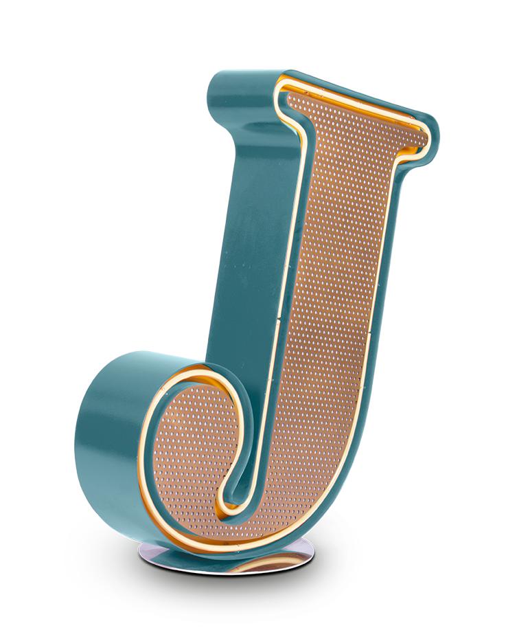 Joyful Cheerful Letter J