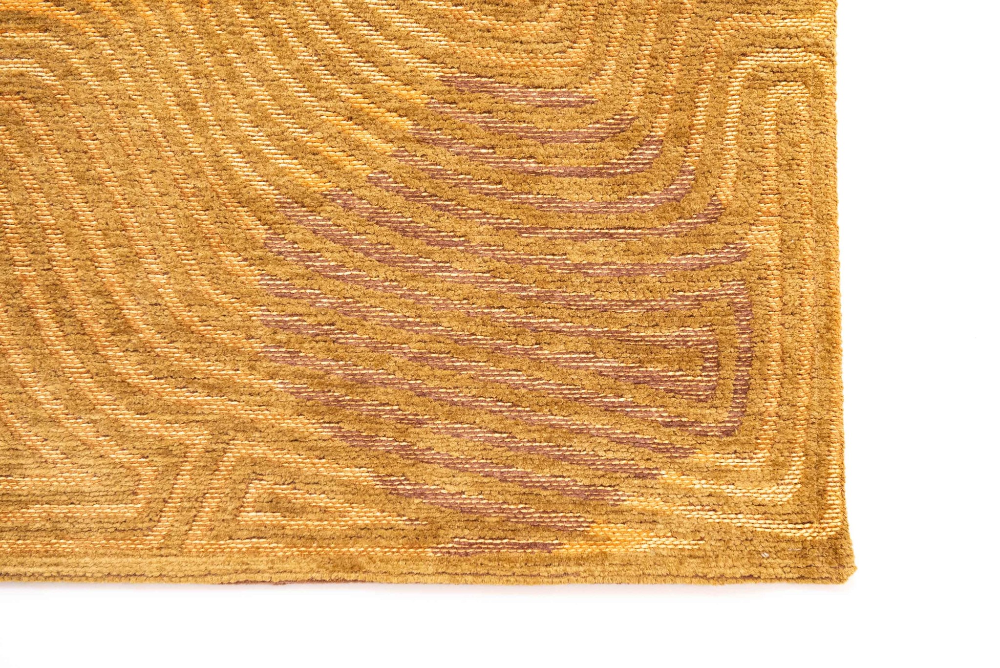 Gold Belgian Flatwoven Rug