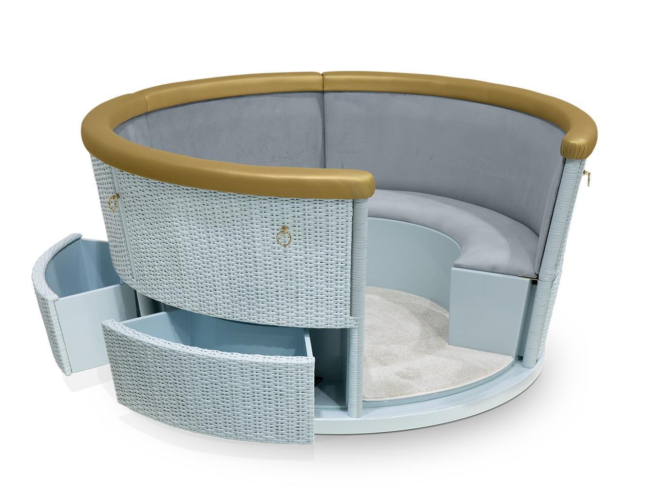 Balloon Blue Kids Bed