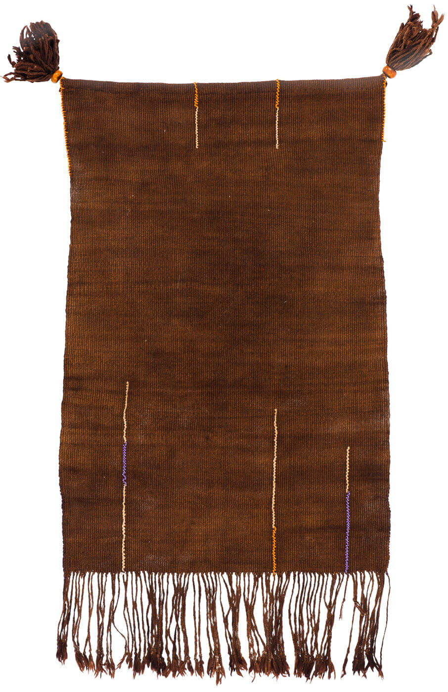 Tribal Brown / Purple Luxury Hand-woven Rug ☞ Size: 250 x 300 cm