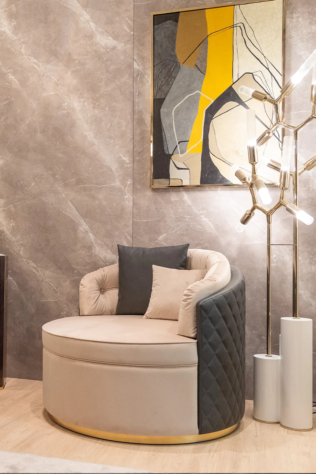 Opulence Swivel Armchair - 9