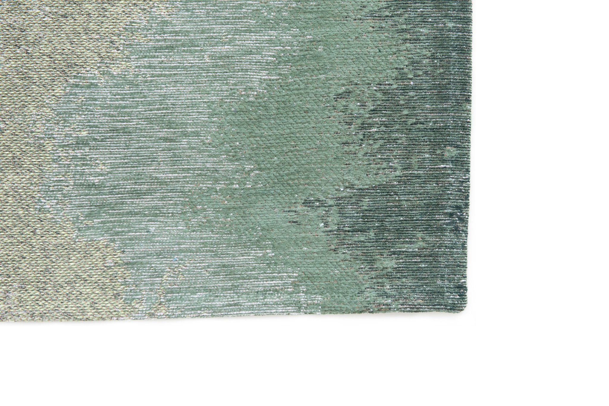 Palm Green Flatweave Rug ☞ Size: 280 x 390 cm