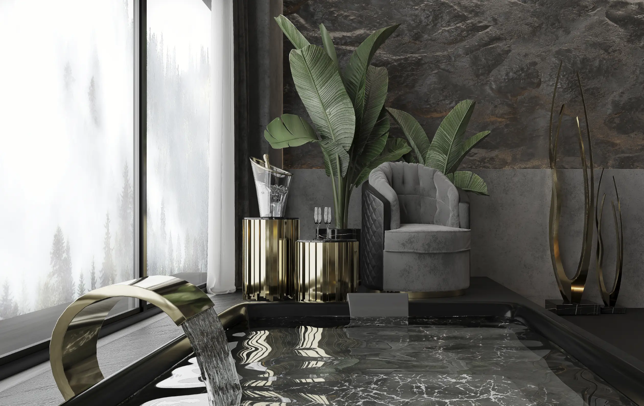 Opulence Swivel Armchair - 10