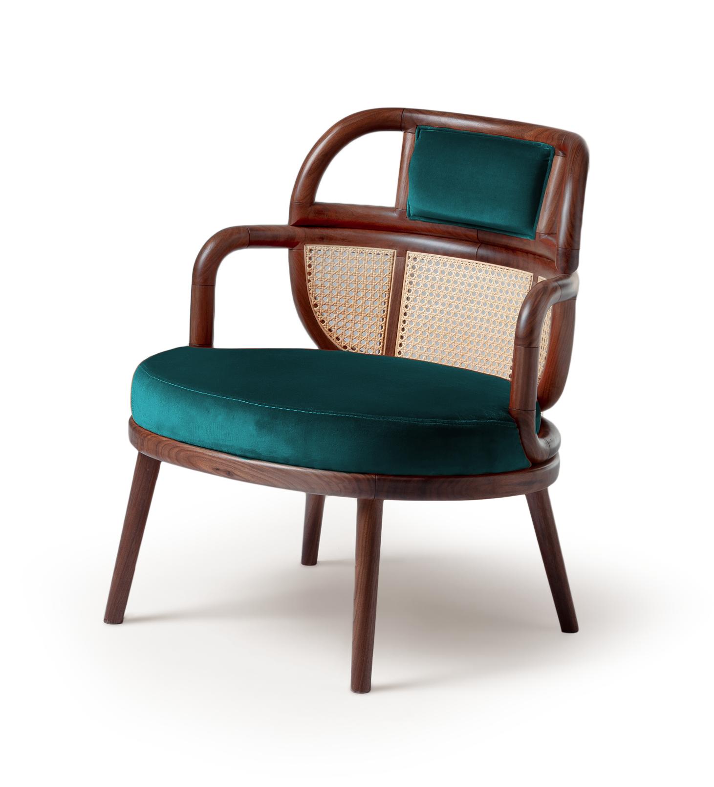 Havana Blue Armchair