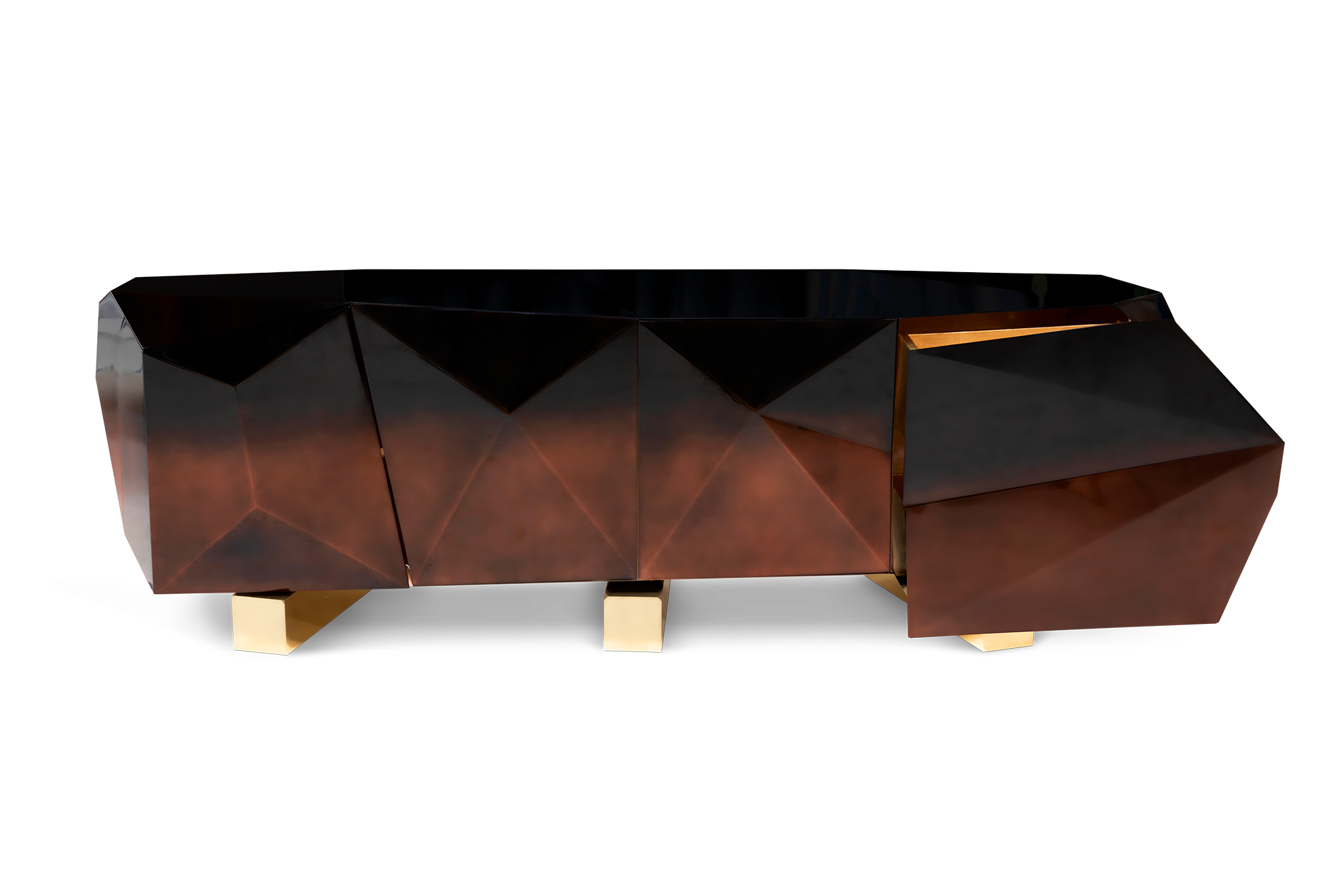 Prism Chocolate XL Designer Sideboard