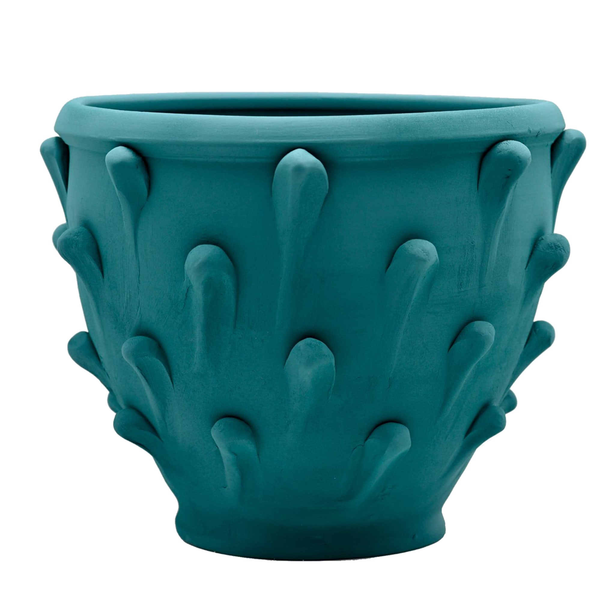 Teal Italian Ceramics Handcrafted Elegance