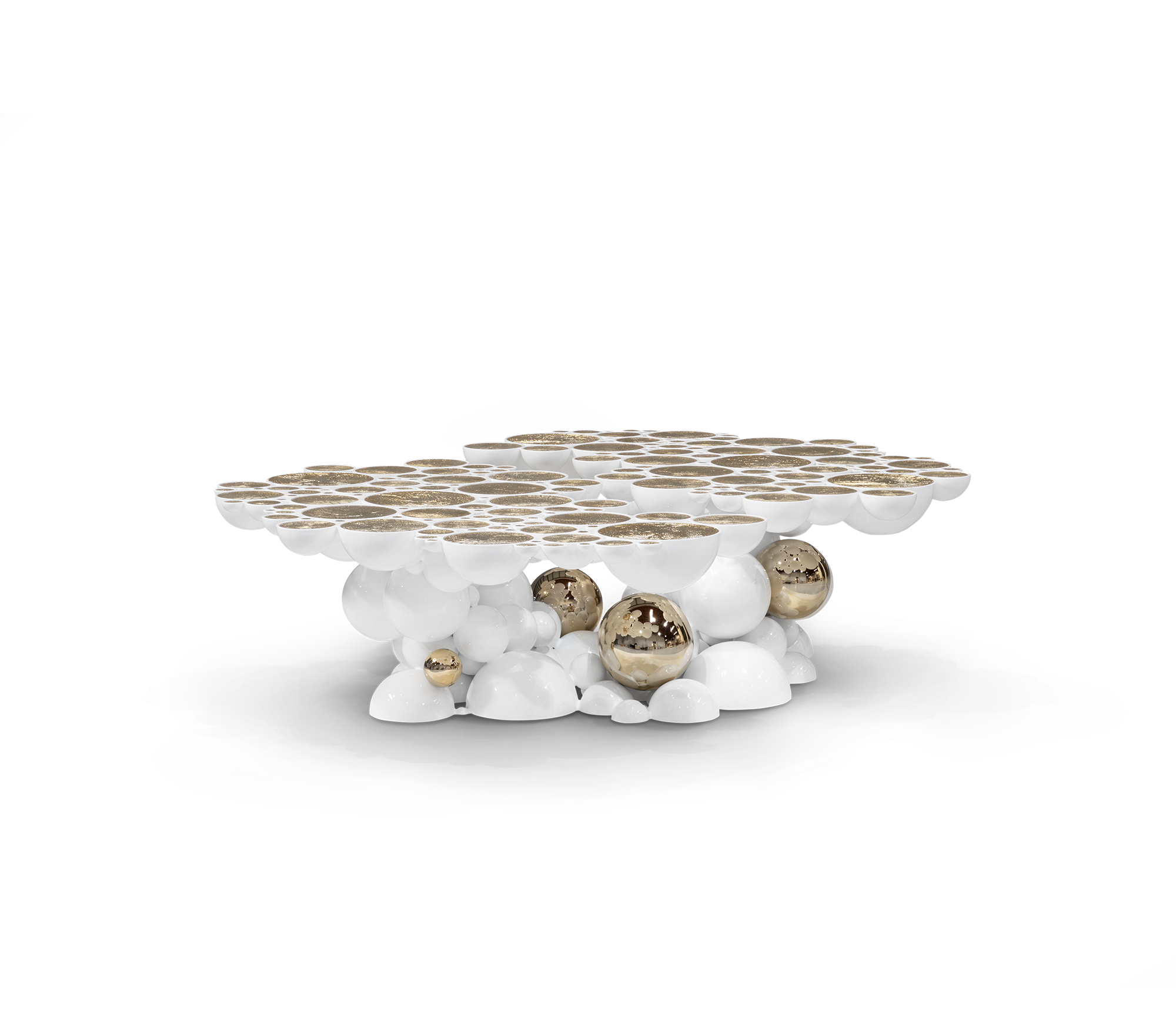Orbit White Designer Coffee Table