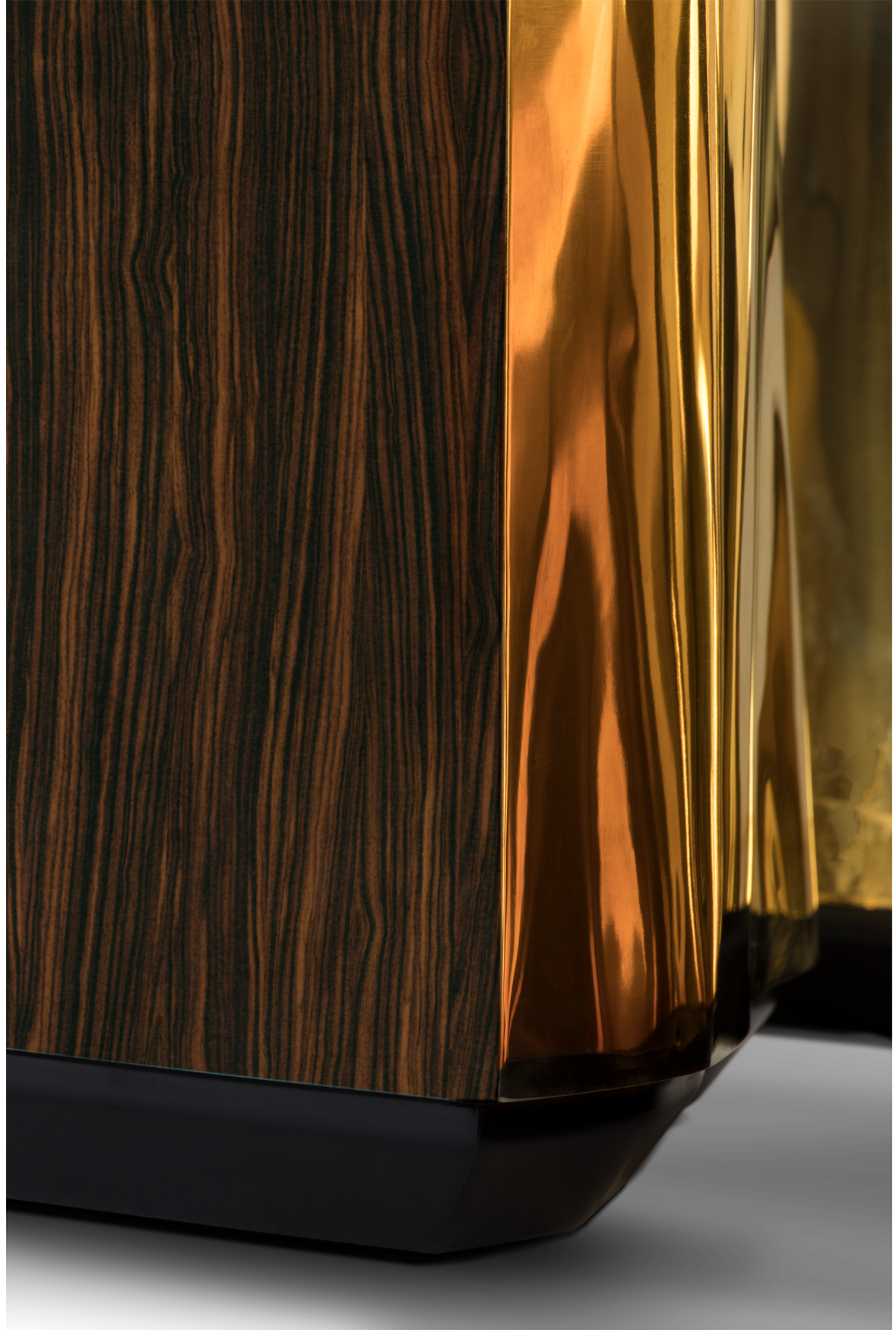 Oval Ebony Designer Coffee Table