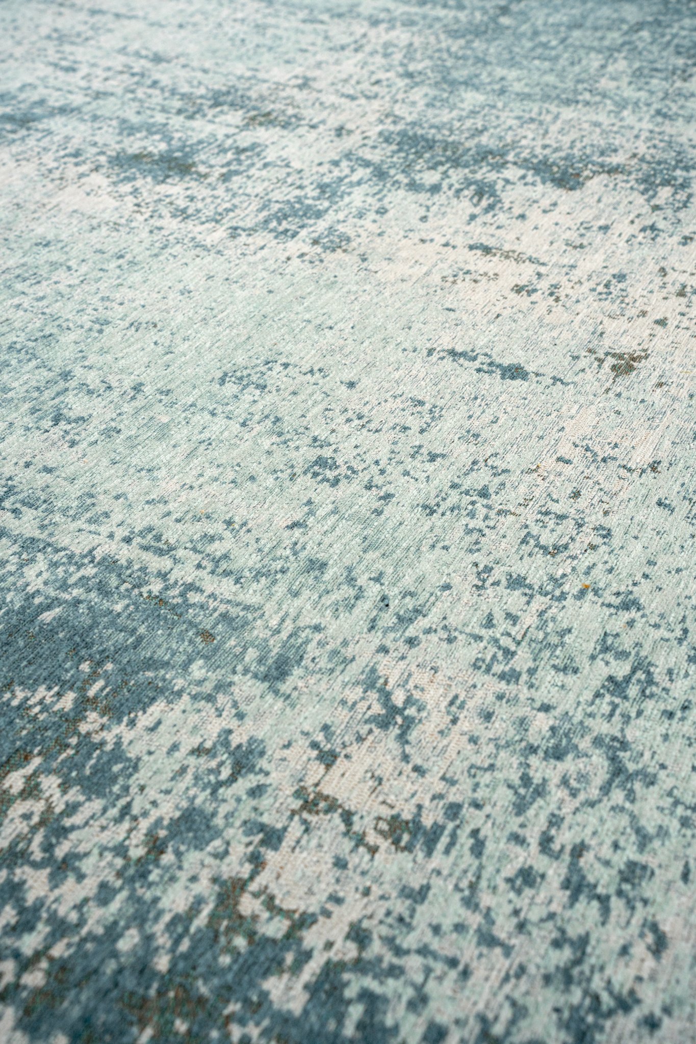 Oceanic Blue Gradient Round Rug | Size: Ø 240 cm