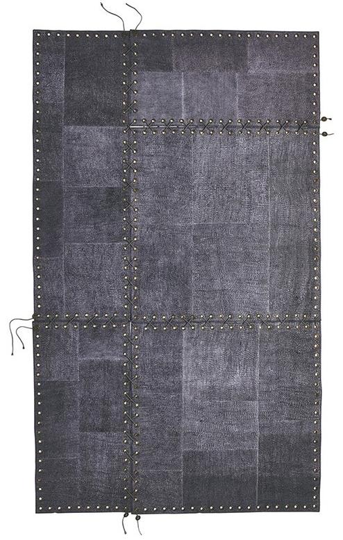 Patch Iron Hand Woven Rug ☞ Size: 300 x 400 cm