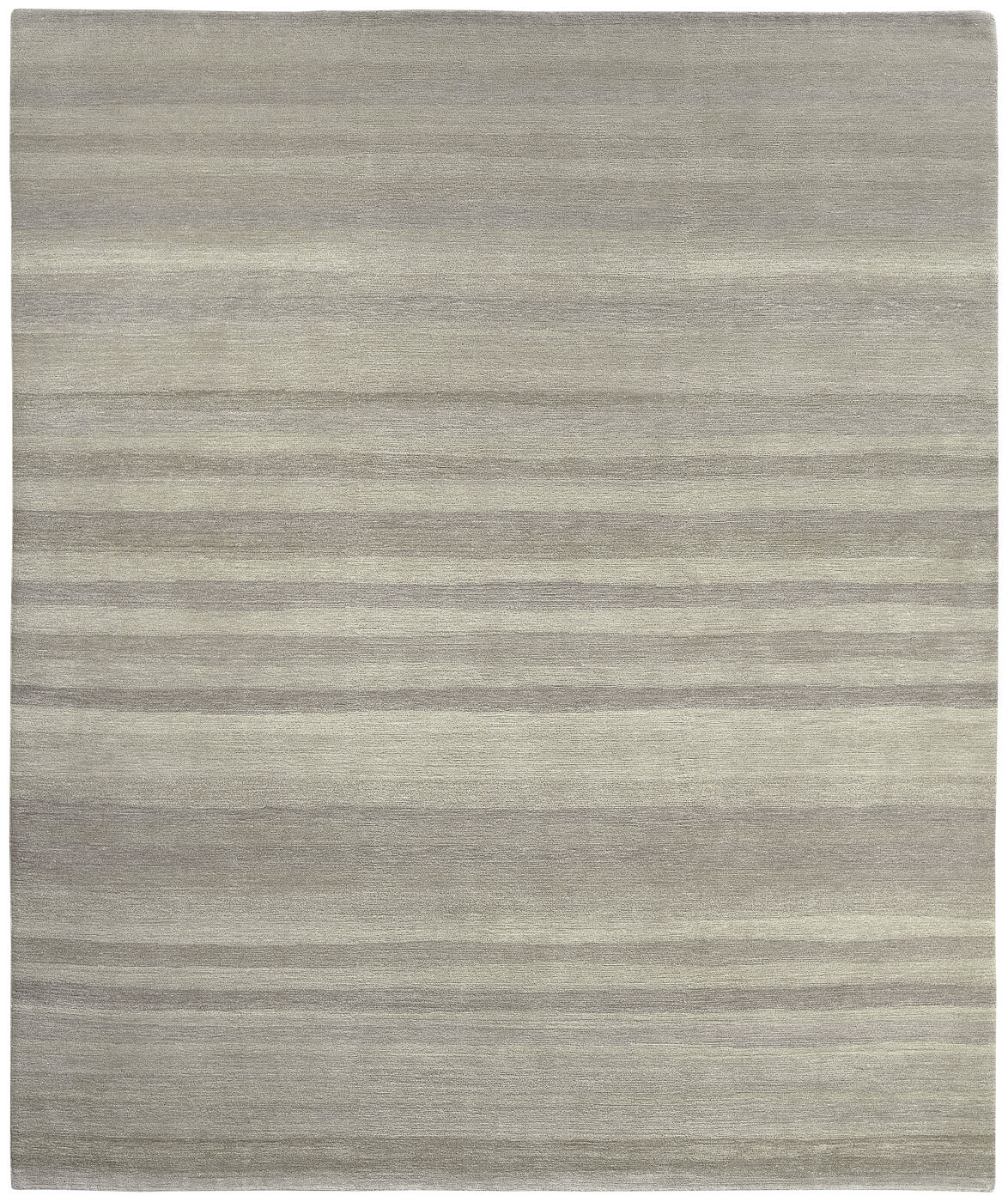 Grey Striped Hand-woven Luxury Rug | Size: 300 x 400 cm