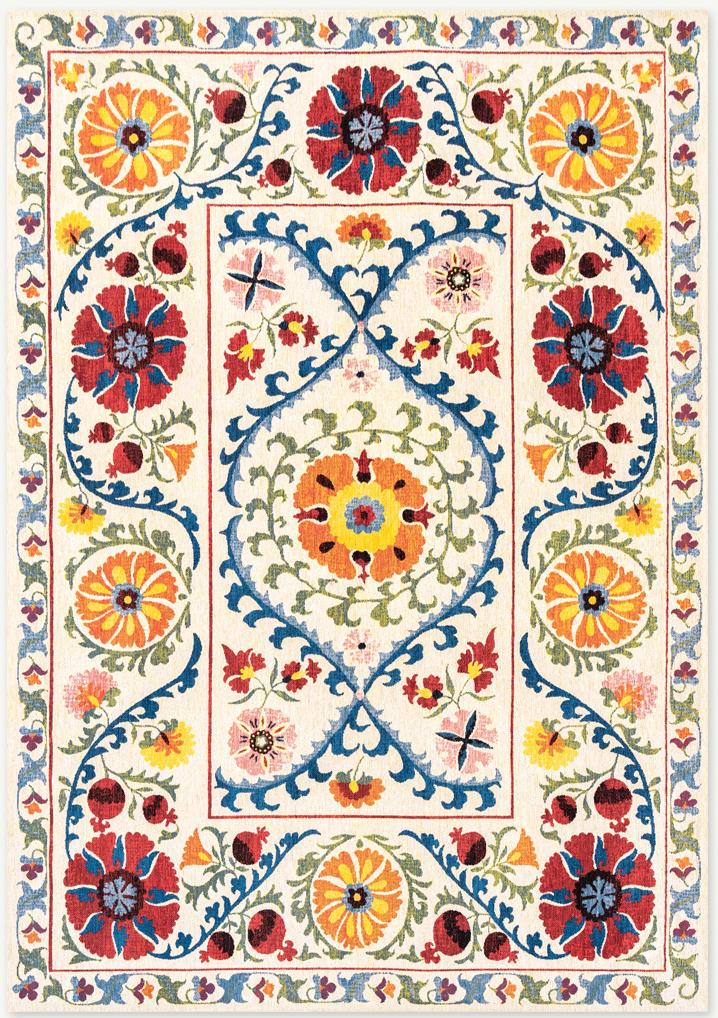 Classic Suzani Pattern Rug | Size: 200 x 280 cm