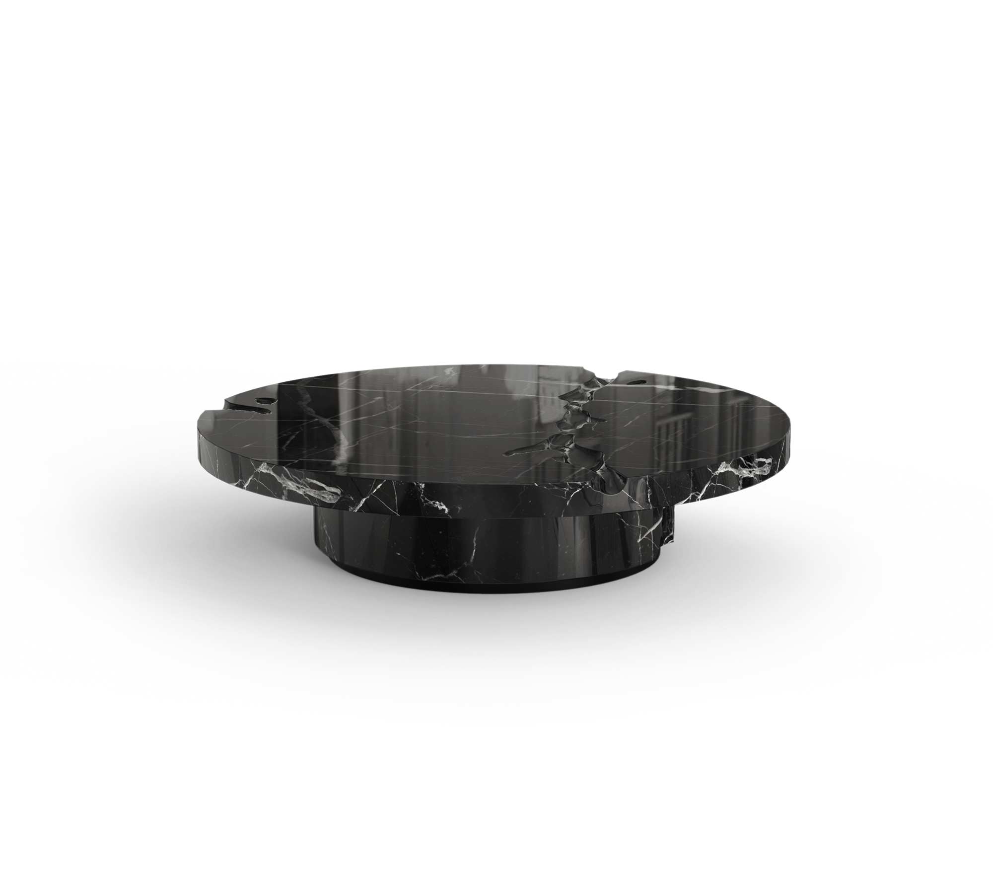 Nero Marquina 3-Piece Coffee Table Set