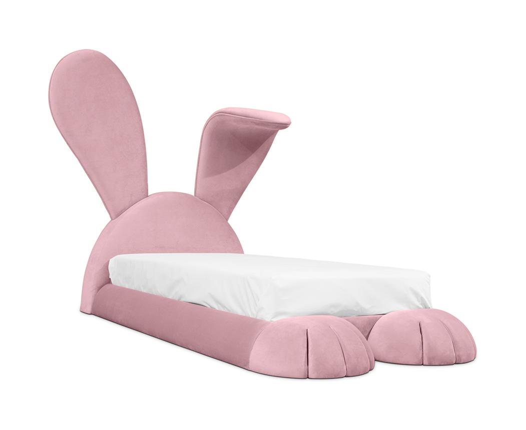 Bunny Cozy Kids Bed | Mattress Size: 150 x 200 cm