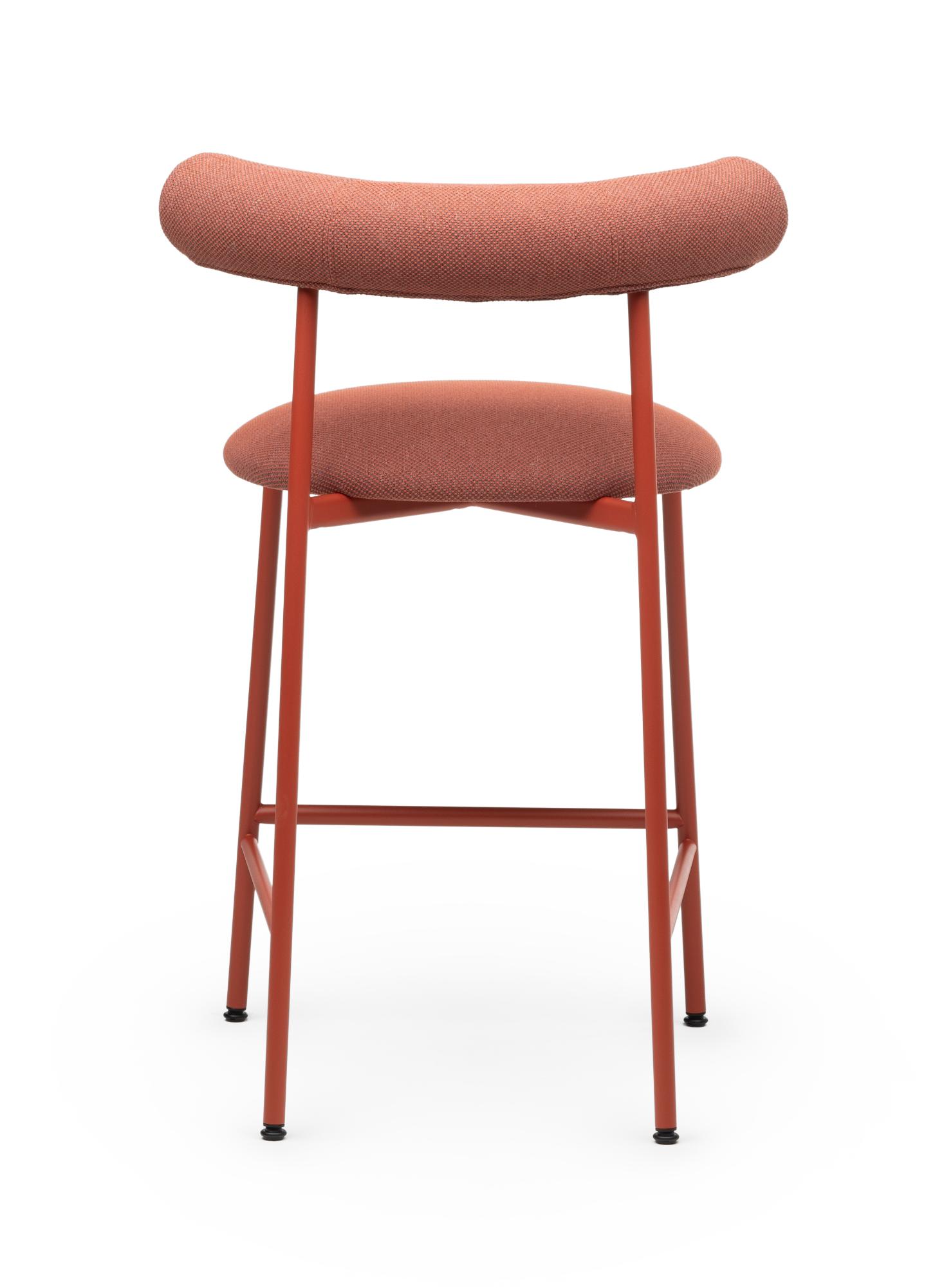 Pampa Red Bar Stool
