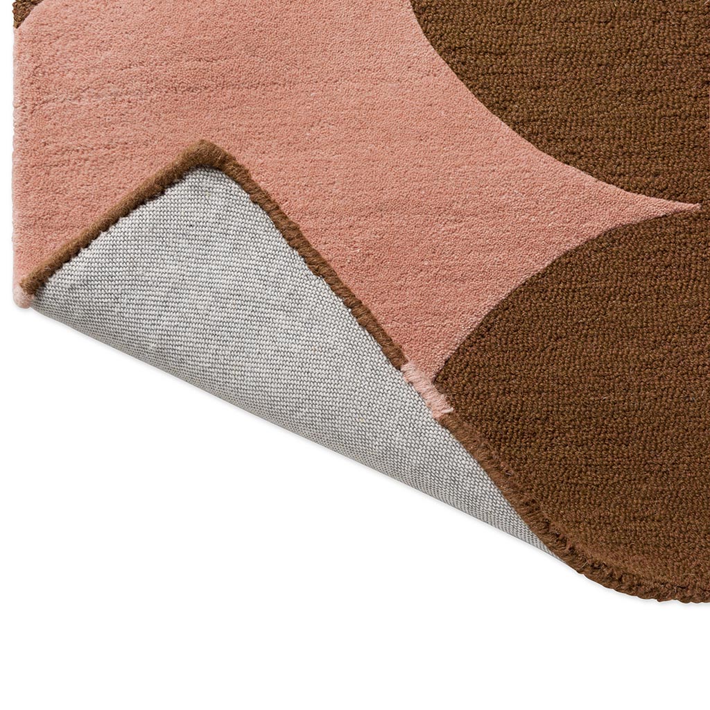 Flower Pink / Terracotta Rug | Size: 250 × 350 cm