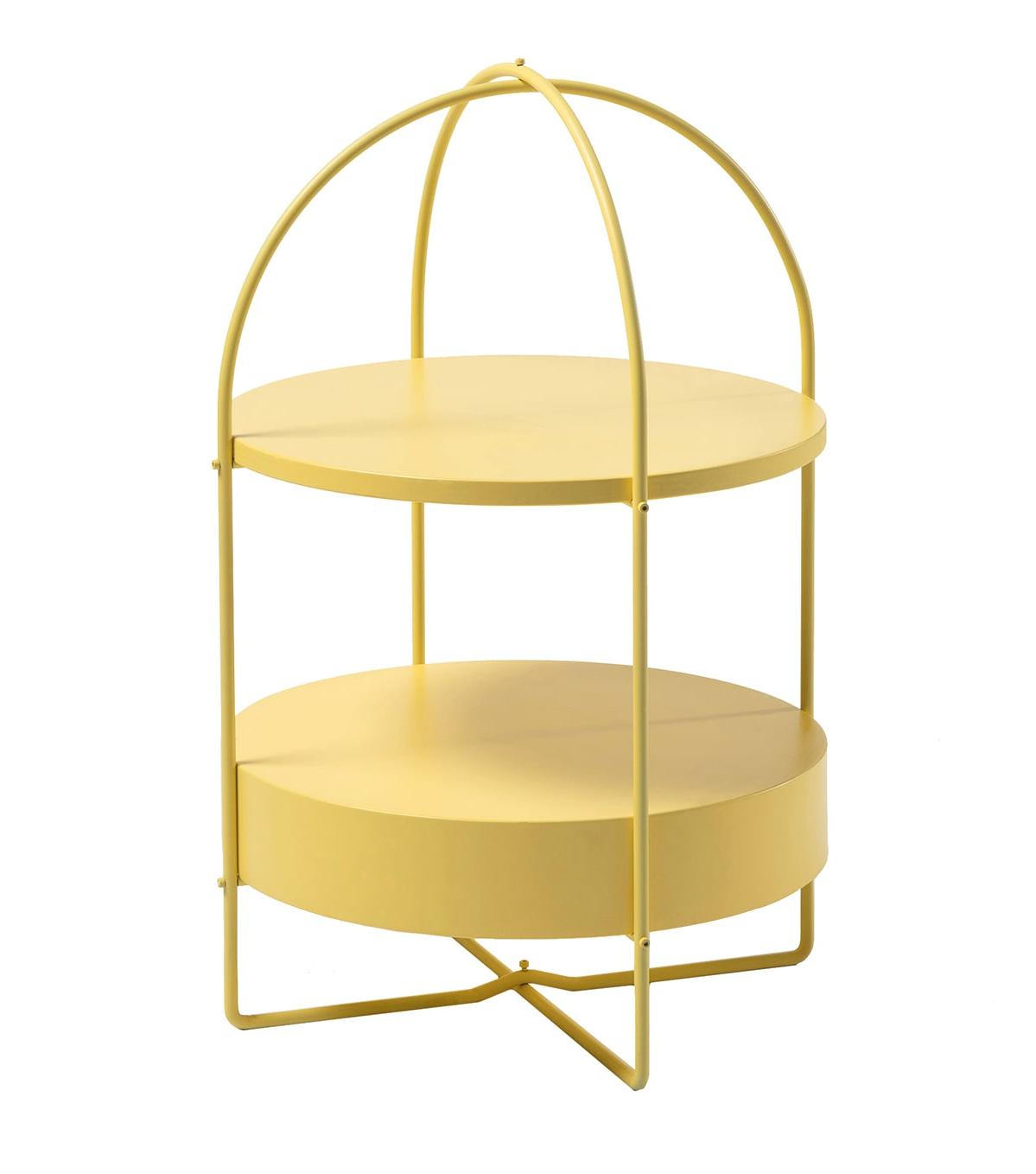 Yellow Contemporary Side Table