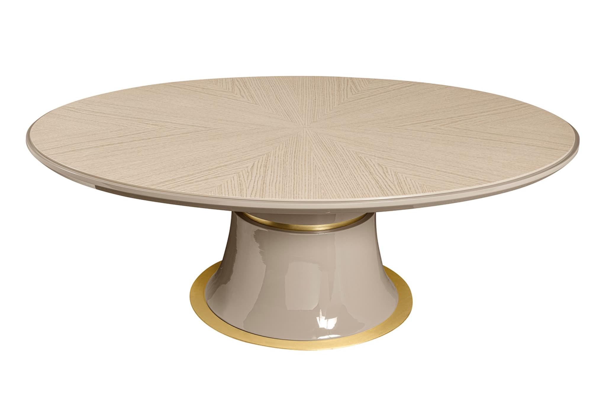 Ivory Oval Luxury Coffee Table