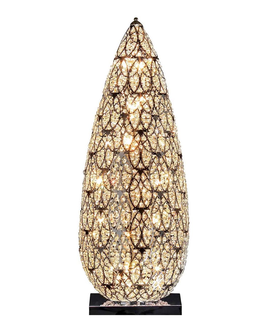 Arabesque Flame Italian Table Lamp