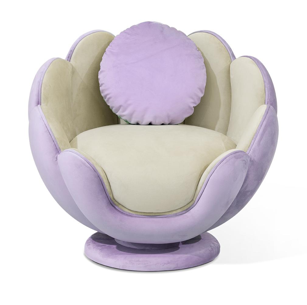 Lotus Serenity Plush Relaxation Chair