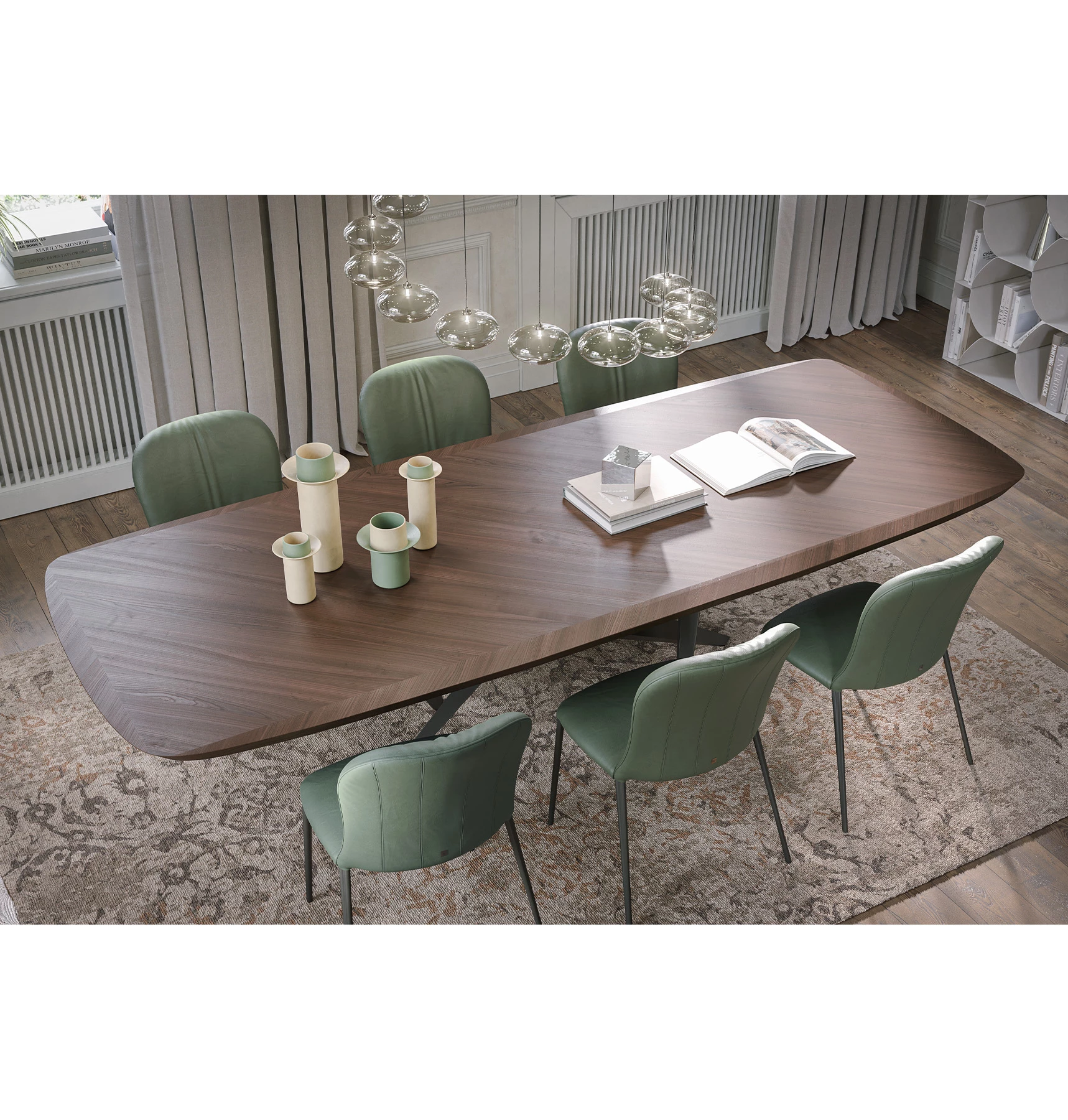 Thunder Silk Wood Table
