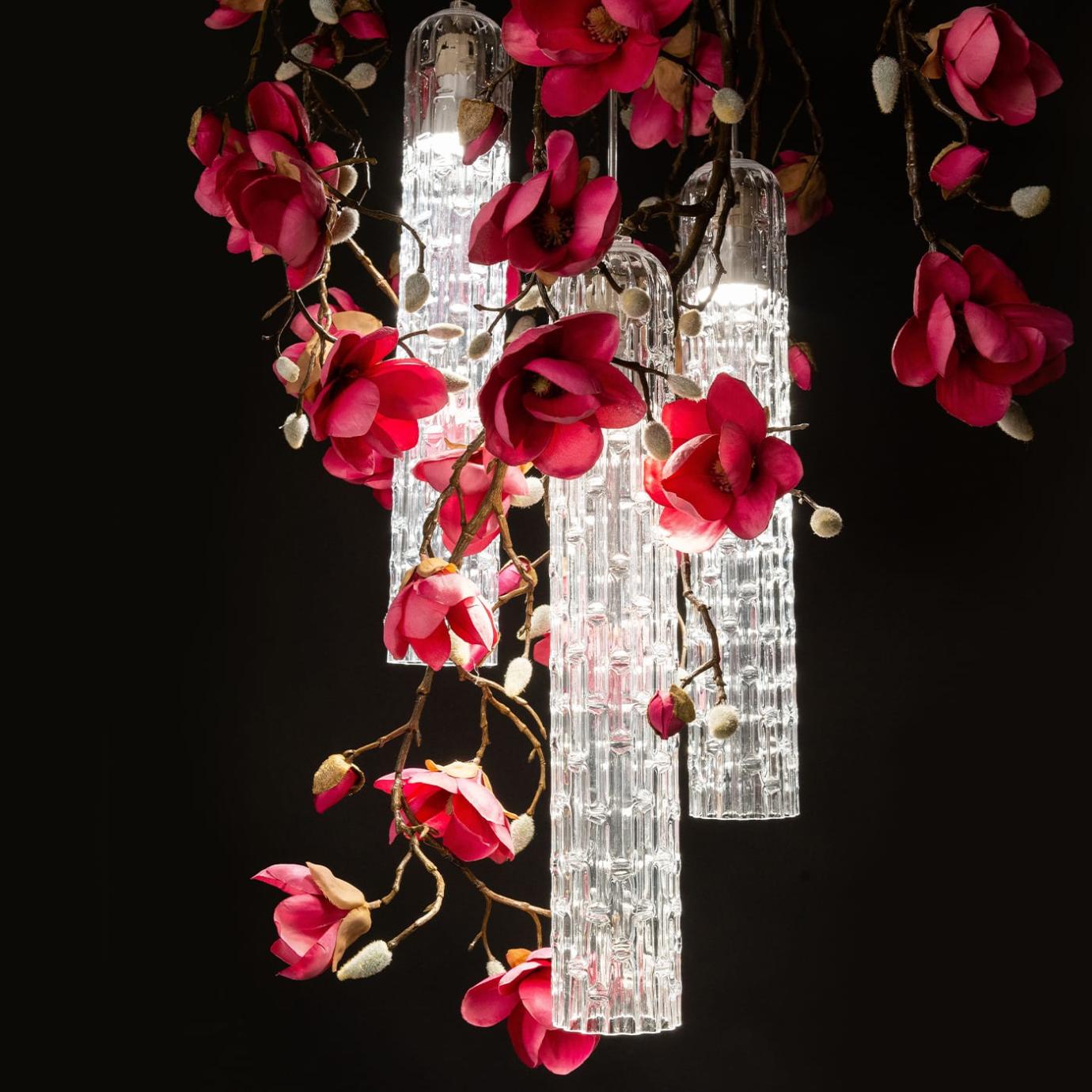 Magnolia Small Round Artisan Chandelier