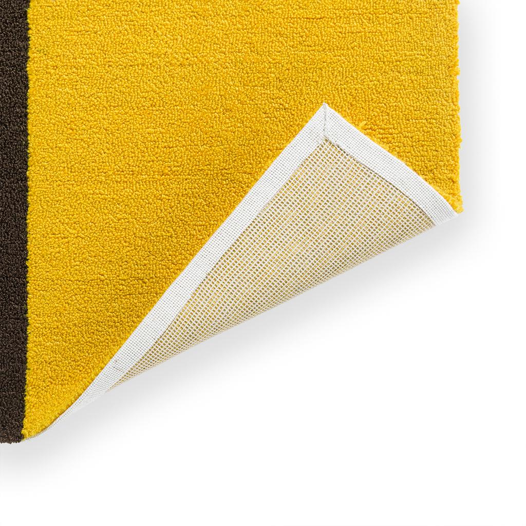 Festival Stripe Yellow Fresco Rug | Size: 160 x 230 cm