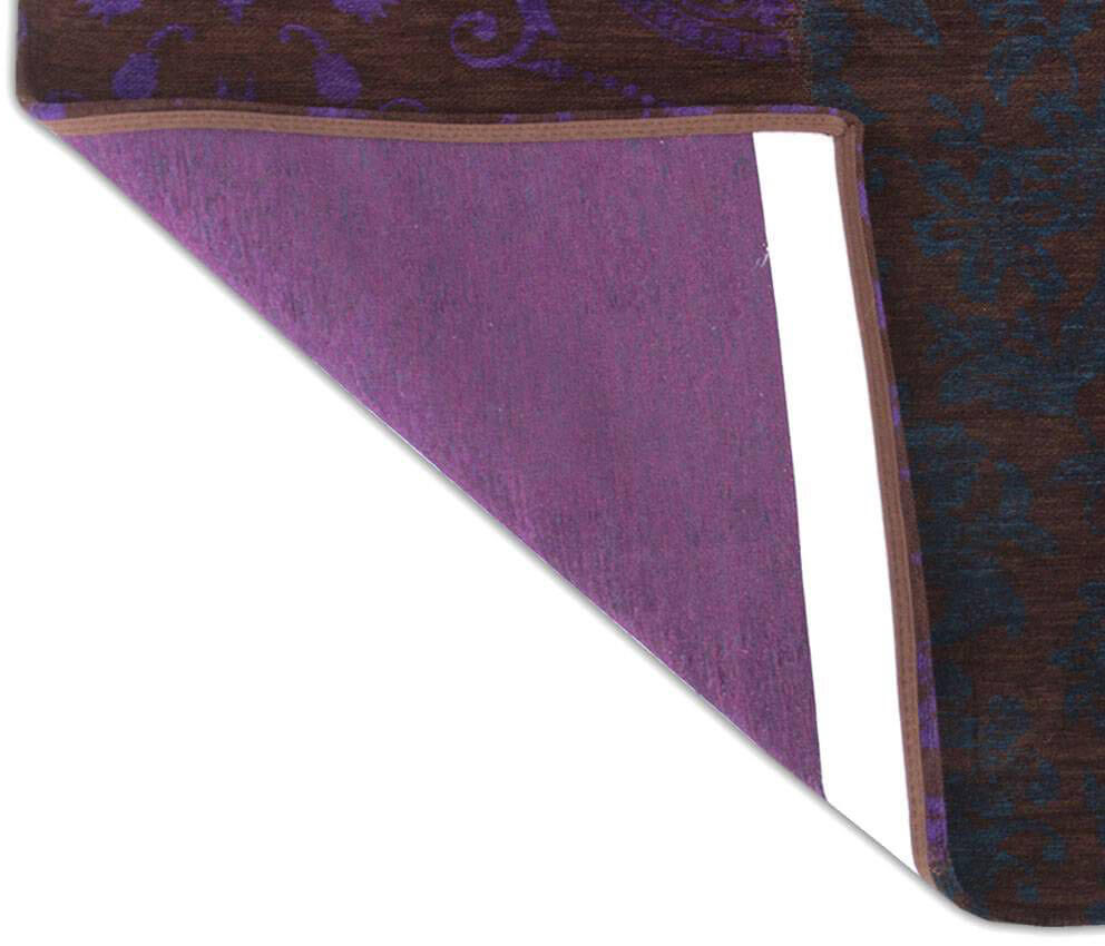 Patchwork Rug Multi Violet