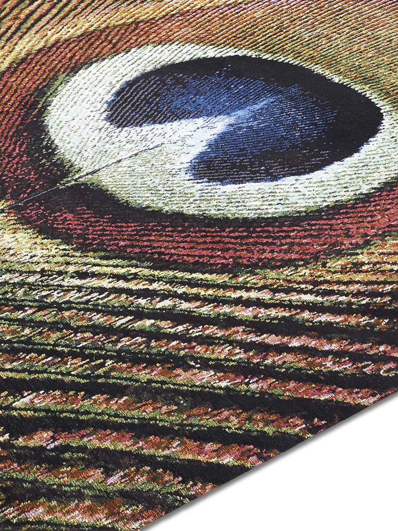 Feathers Luxury Silk / Wool Rug | Size: 140 x 210 cm
