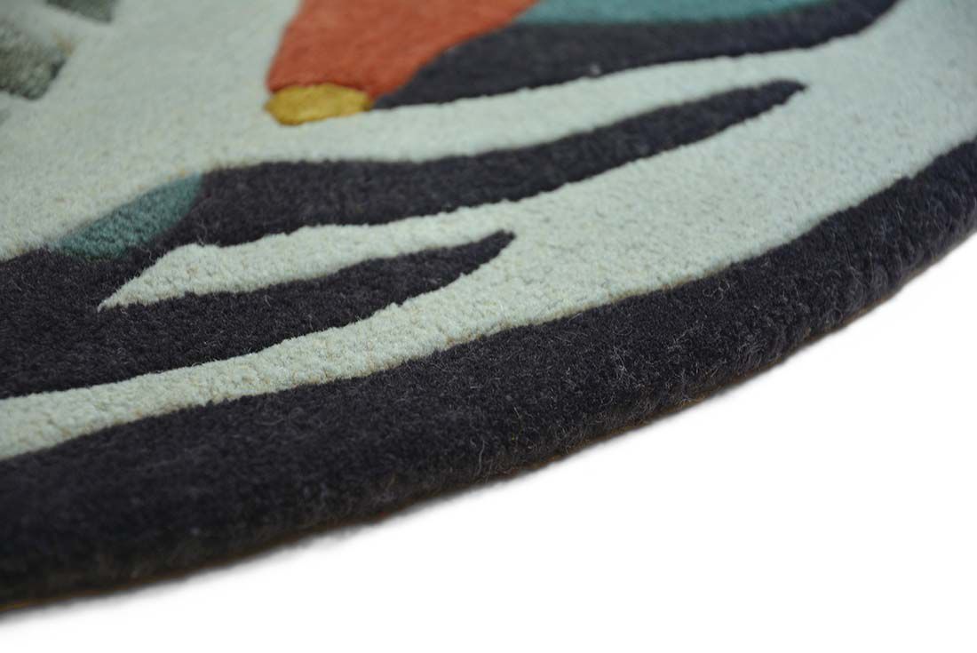 Zodiac Pisces Hand Woven Round Rug | Size: Ø 200 cm