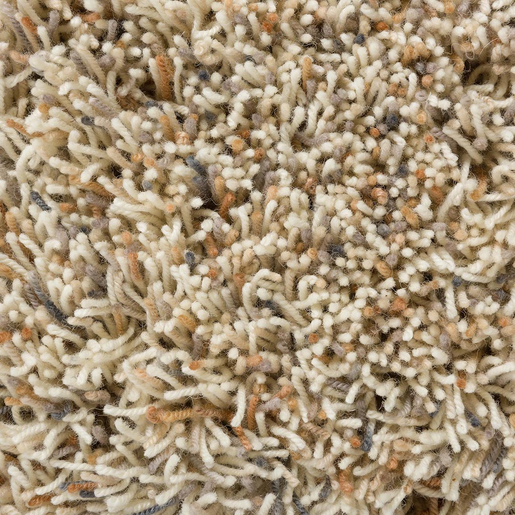 Plush Natural Shaggy Rug