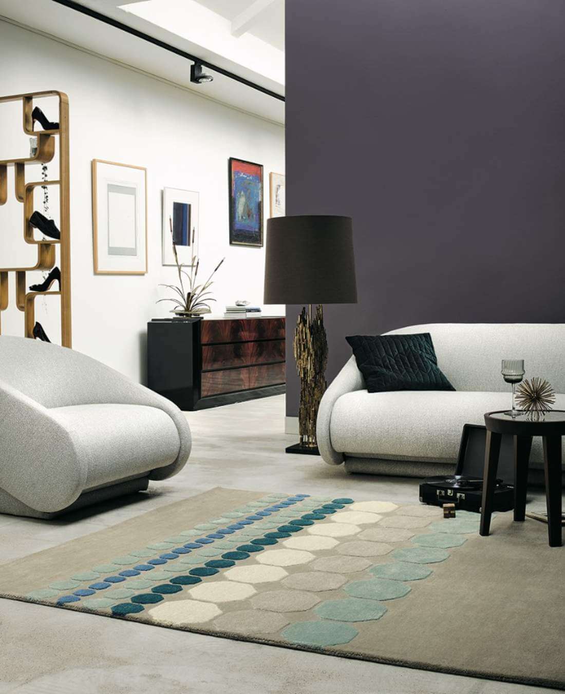 Barren Grey 57204 Rug | Size: 170 x 240 cm