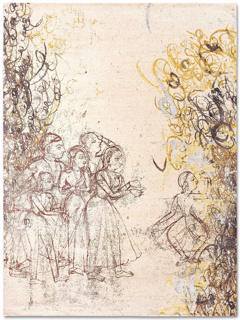 Dance Hand-Woven Exquisite Rug | Size: 170 x 240 cm